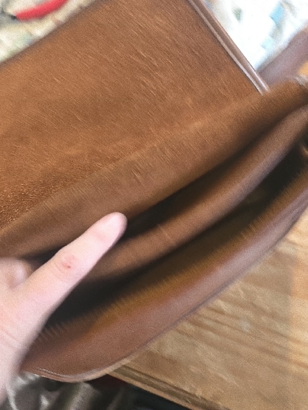 Vintage Coach Brown Leather Crossbody Bag - Picture 3 of 6
